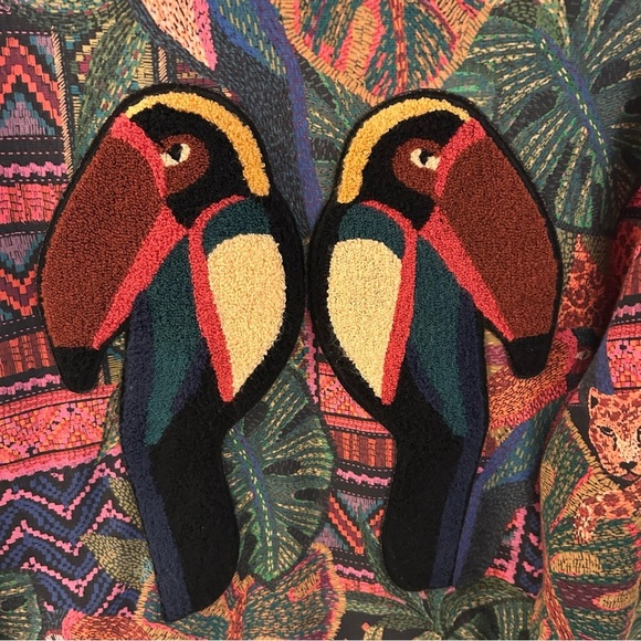 Farm Rio Frescor Tropical Toucan sweatshirt - Picture 4 of 6